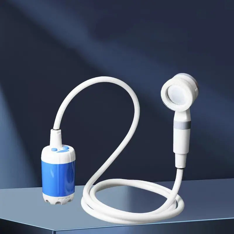 🚿Portable shower, handheld electric shower, outdoor shower equipment for camping and hiking, pet cleaning, car washing, camping equipment, camping supplies, travel accessories, apartment shower tools
