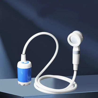 🚿Portable shower, handheld electric shower, outdoor shower equipment for camping and hiking, pet cleaning, car washing, camping equipment, camping supplies, travel accessories, apartment shower tools